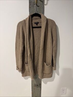 J crew shawl collar sweater / cardigan